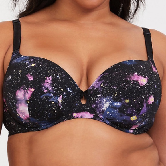 torrid Other - Black Galaxy Back Smoothing Torrid 38D Bra